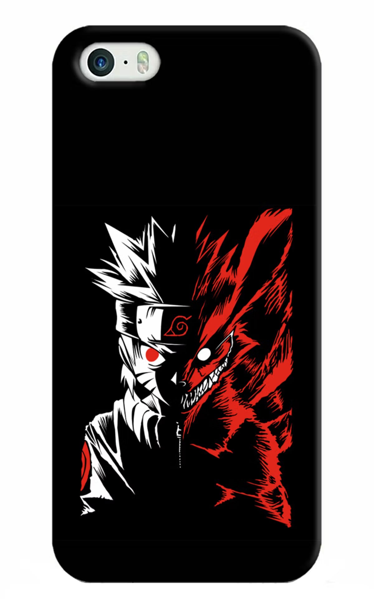 Naruto Two Face iPhone 5/5s Hard Case Back Cover by Casekaro