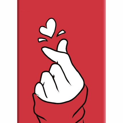 Korean Love Sign iPhone 5/5s Hard Case Back Cover by Casekaro