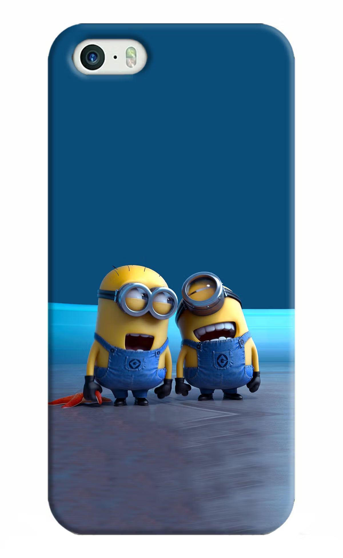 Minion Laughing iPhone 5/5s Hard Case Back Cover by Casekaro