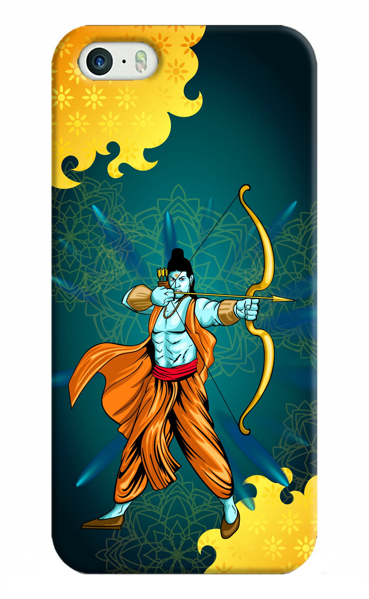 Lord Ram - 6 iPhone 5/5s Hard Case Back Cover by Casekaro