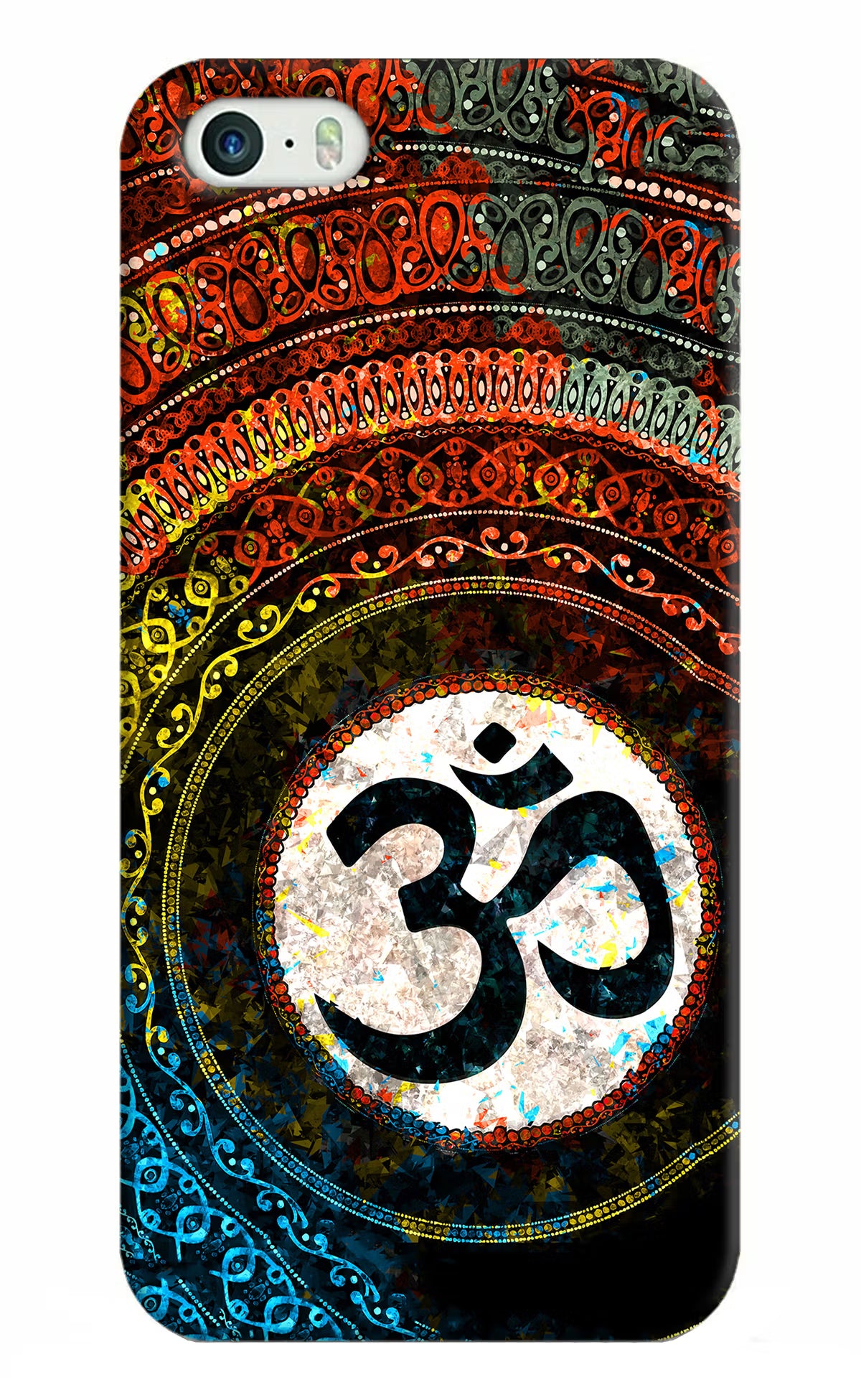 Om Cultural iPhone 5/5s Hard Case Back Cover by Casekaro