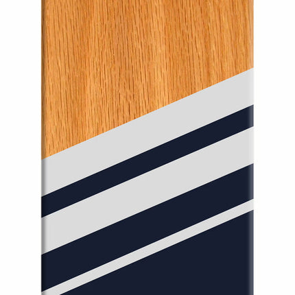 Blue and white wooden iPhone 5/5s Hard Case Back Cover by Casekaro