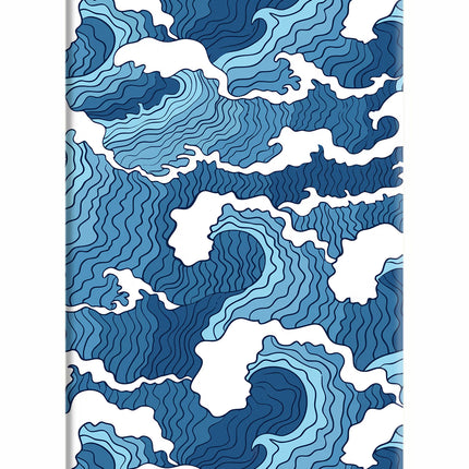 Blue Waves iPhone 5/5s Hard Case Back Cover by Casekaro