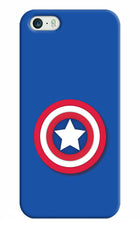 Shield iPhone 5/5s Hard Case Back Cover by Casekaro