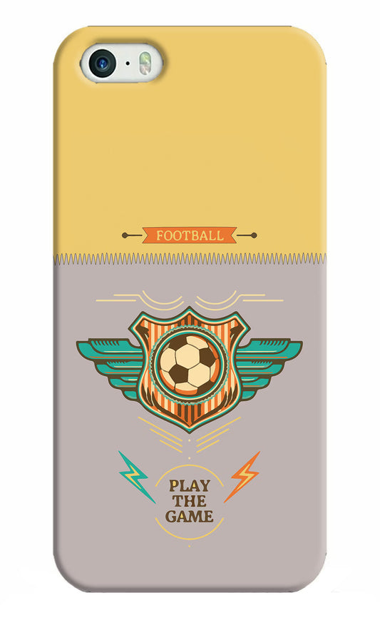 Football iPhone 5/5s Hard Case Back Cover by Casekaro