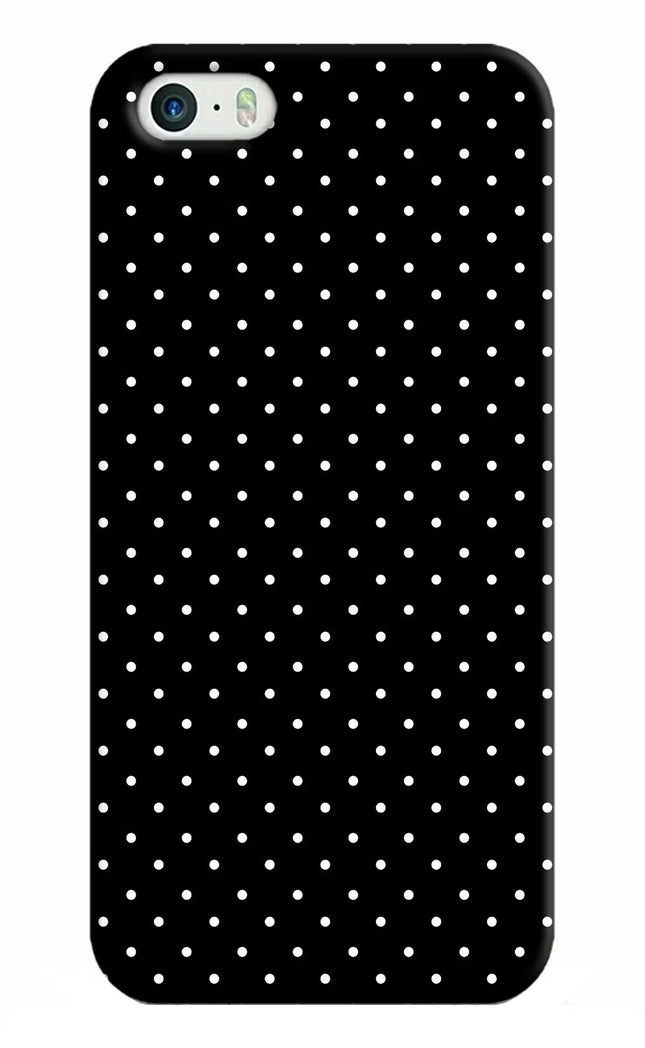 White Dots iPhone 5/5s Hard Case Back Cover by Casekaro