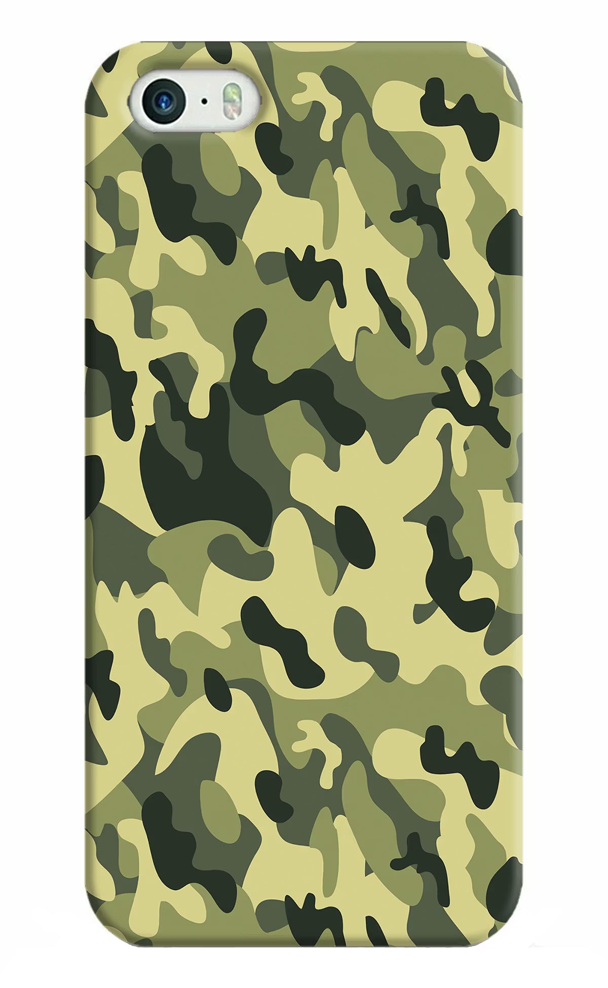 Camouflage iPhone 5/5s Hard Case Back Cover by Casekaro
