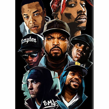 Rappers iPhone 5/5s Hard Case Back Cover by Casekaro