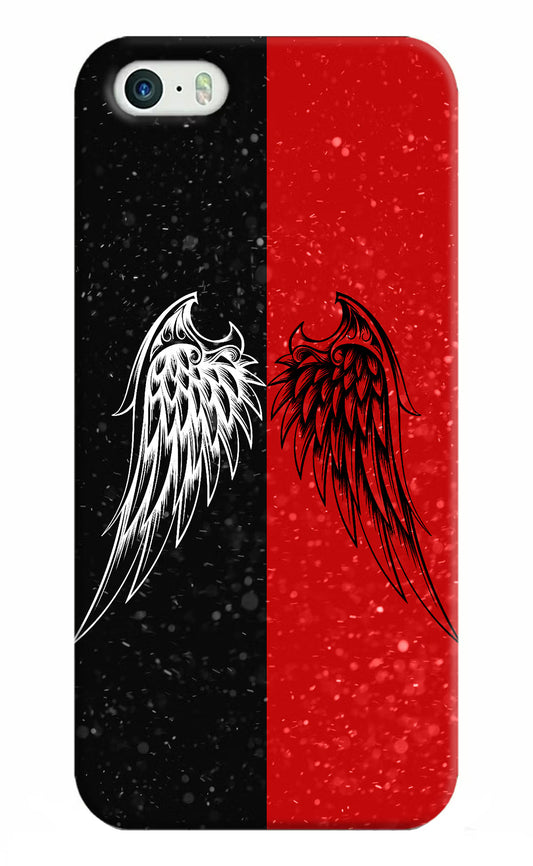 Wings iPhone 5/5s Hard Case Back Cover by Casekaro