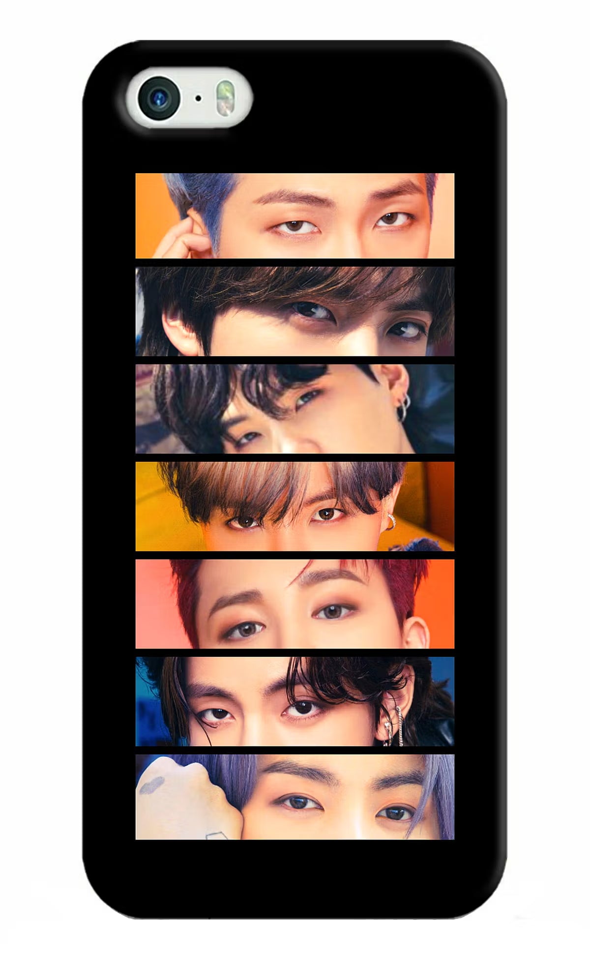 BTS Eyes iPhone 5/5s Hard Case Back Cover by Casekaro