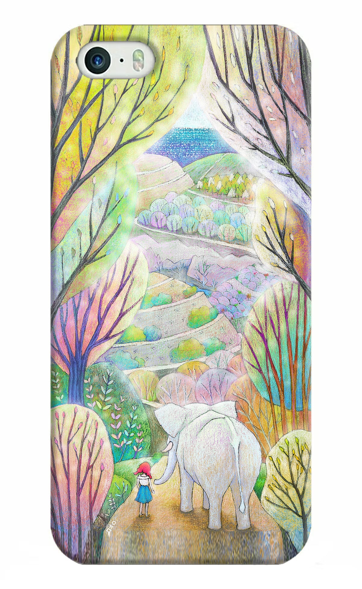 Nature Painting iPhone 5/5s Hard Case Back Cover by Casekaro