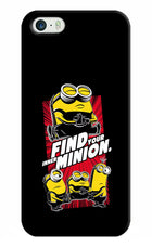 Find your inner Minion iPhone 5/5s Hard Case Back Cover by Casekaro