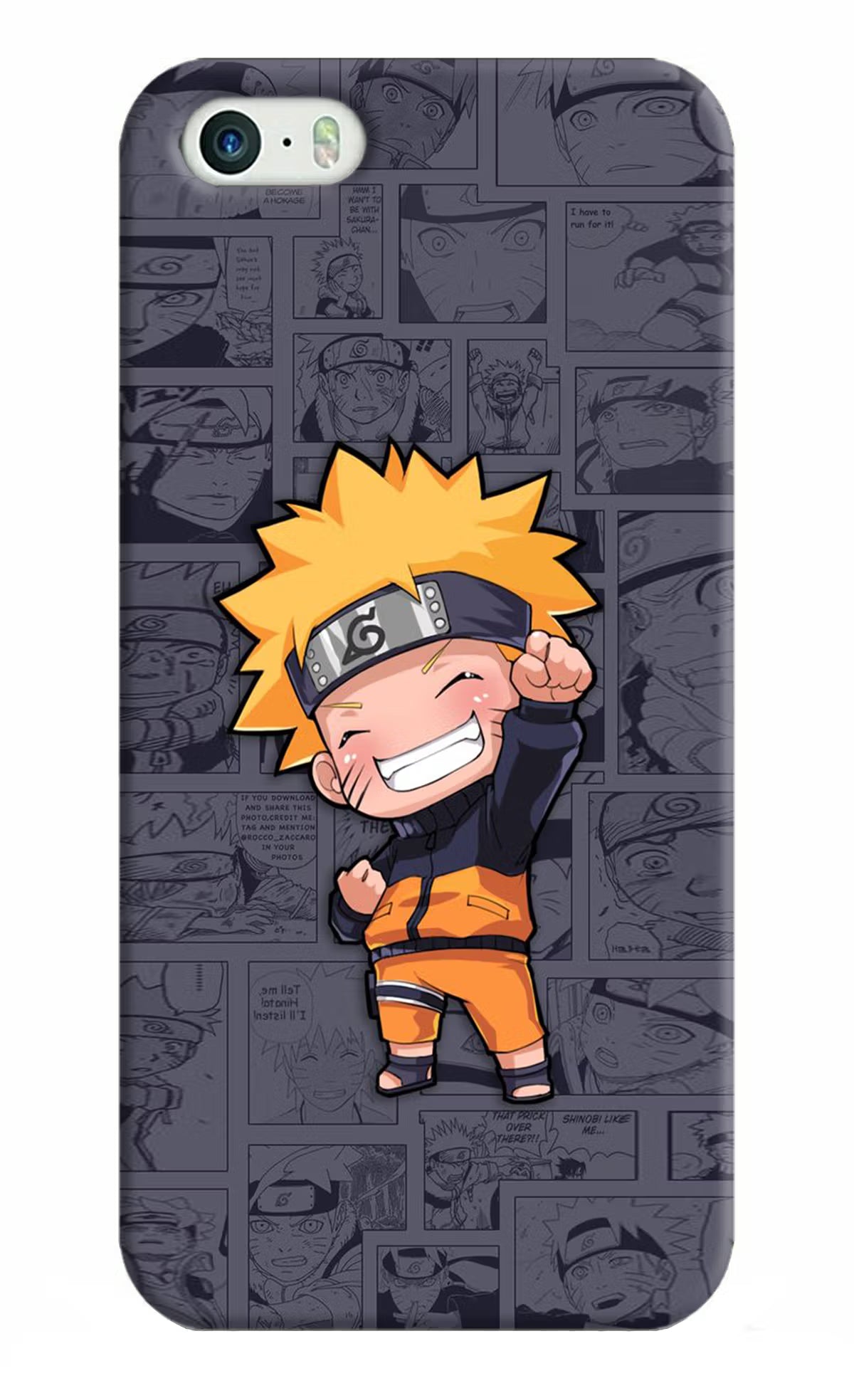 Chota Naruto iPhone 5/5s Hard Case Back Cover by Casekaro