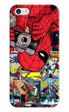 Spider Man iPhone 5/5s Hard Case Back Cover by Casekaro