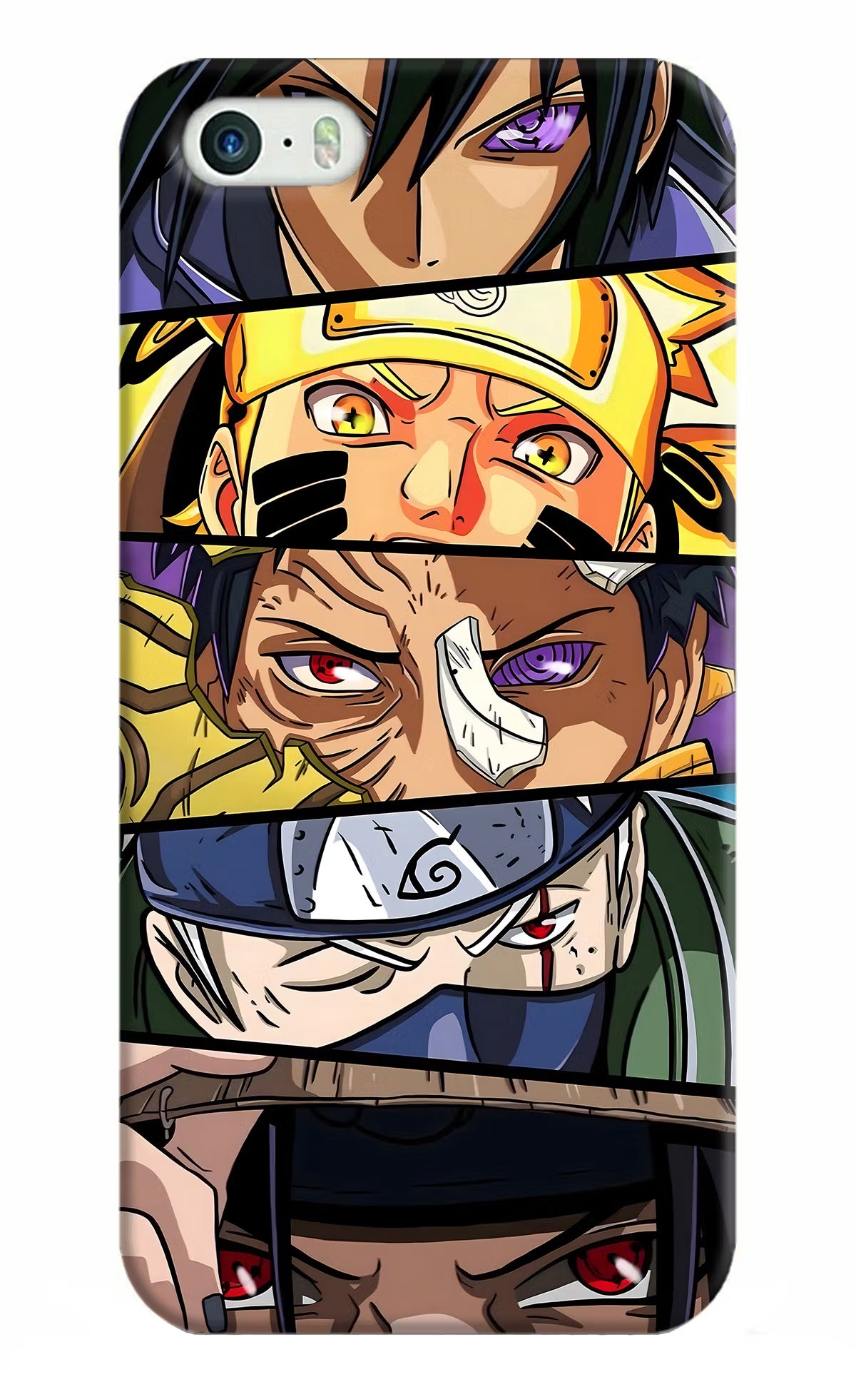 Naruto Character iPhone 5/5s Hard Case Back Cover by Casekaro
