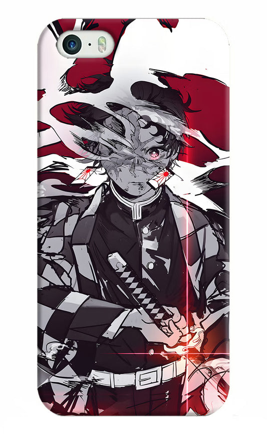 Demon Slayer iPhone 5/5s Hard Case Back Cover by Casekaro
