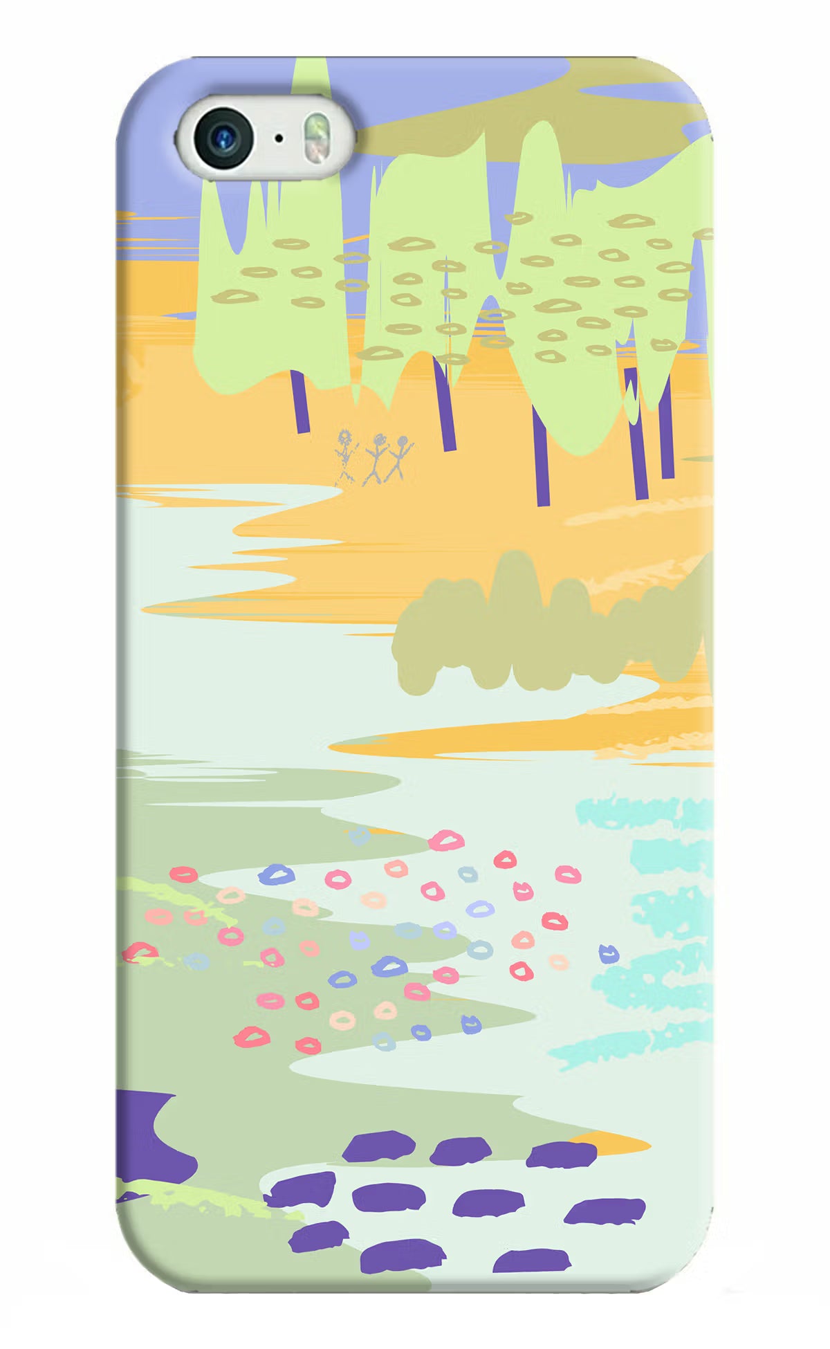 Scenery iPhone 5/5s Hard Case Back Cover by Casekaro