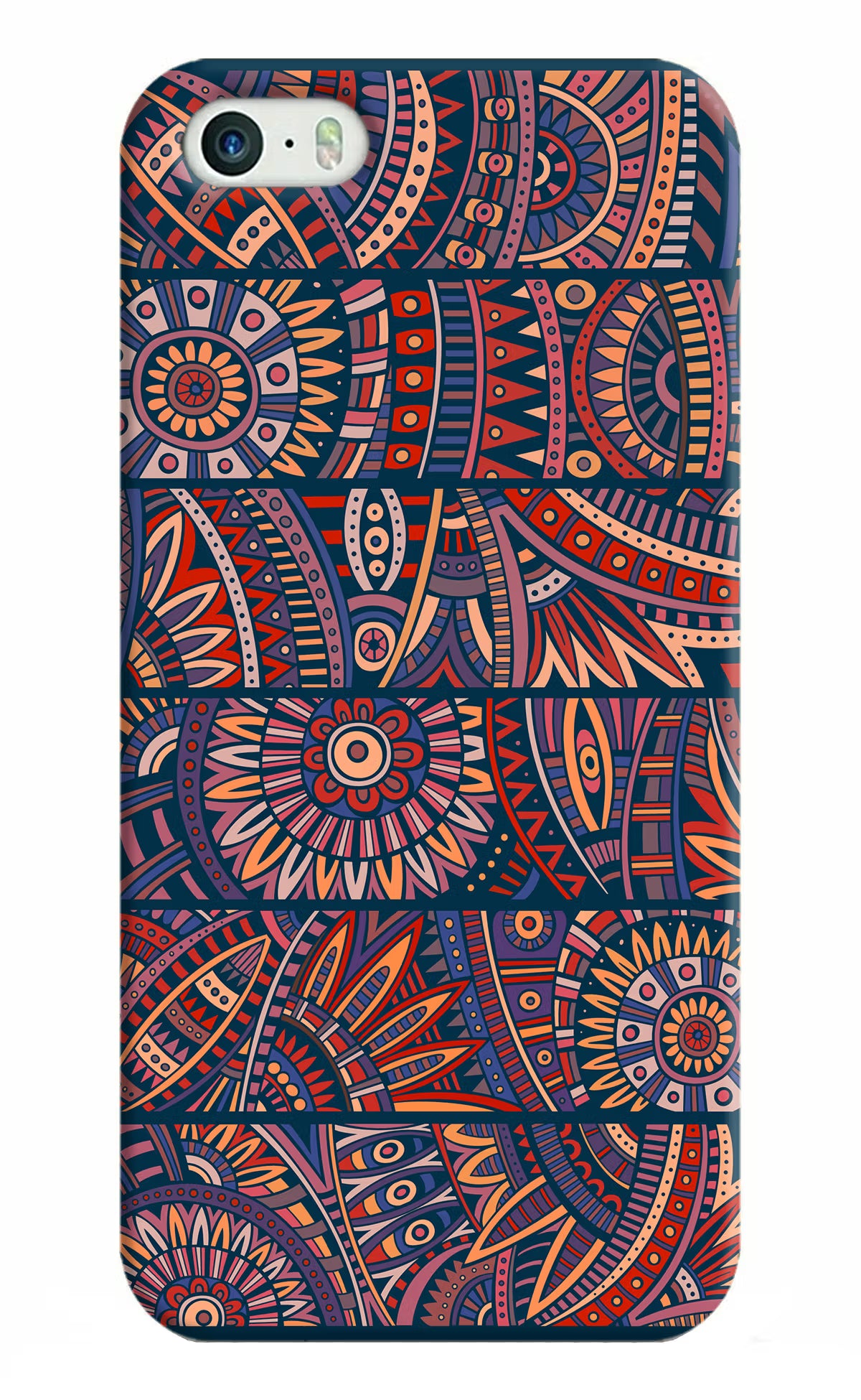 African Culture Design iPhone 5/5s Hard Case Back Cover by Casekaro