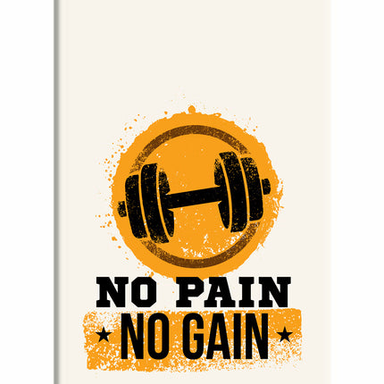 No Pain No Gain iPhone 5/5s Hard Case Back Cover by Casekaro