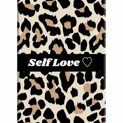 Leopard Print Self Love iPhone 5/5s Hard Case Back Cover by Casekaro