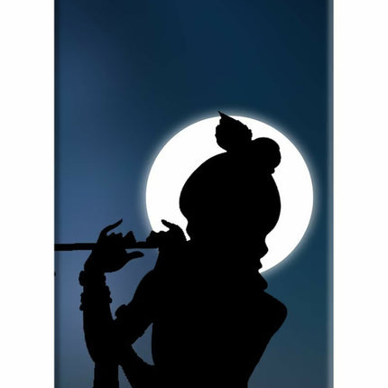 Shri Krishna Silhouette iPhone 5/5s Hard Case Back Cover by Casekaro