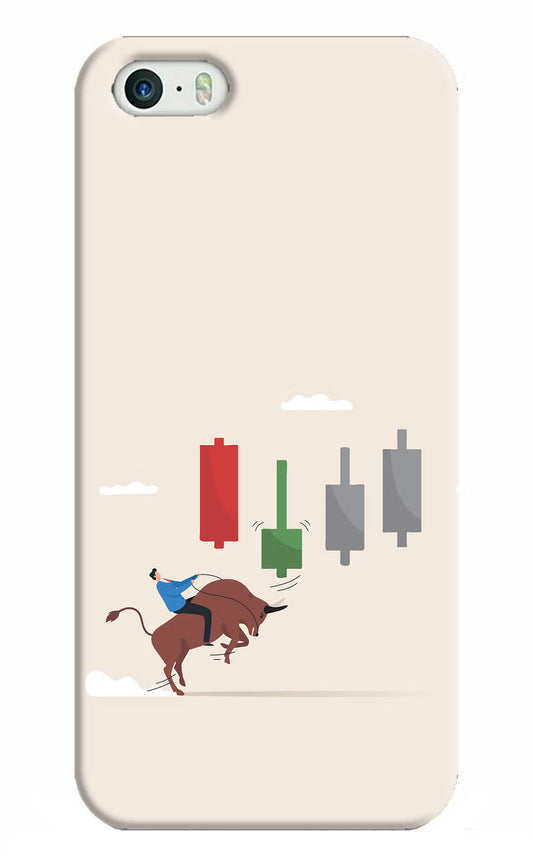 Bull Trading Momentum iPhone 5/5s Hard Case Back Cover by Casekaro
