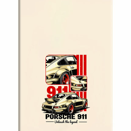 Classic Porsche 911 iPhone 5/5s Hard Case Back Cover by Casekaro