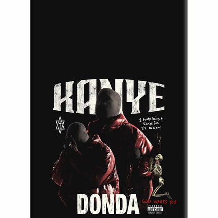 Donda Kanye West iPhone 5/5s Hard Case Back Cover by Casekaro