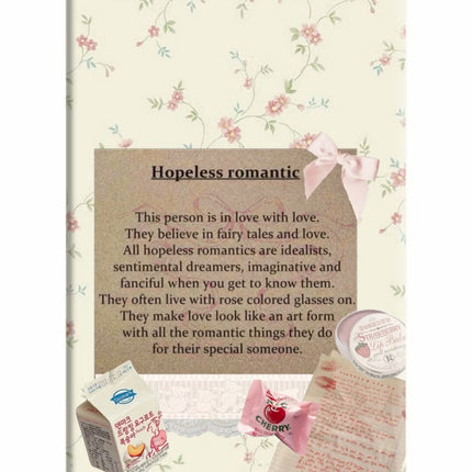 Hopeless Romantic iPhone 5/5s Hard Case Back Cover by Casekaro