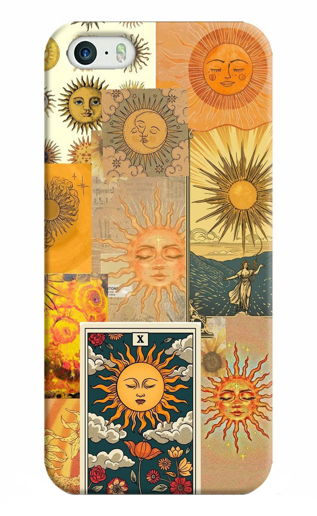 Sun iPhone 5/5s Hard Case Back Cover by Casekaro
