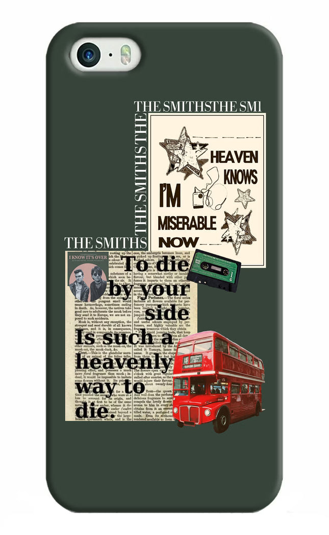 The Smiths iPhone 5/5s Hard Case Back Cover by Casekaro