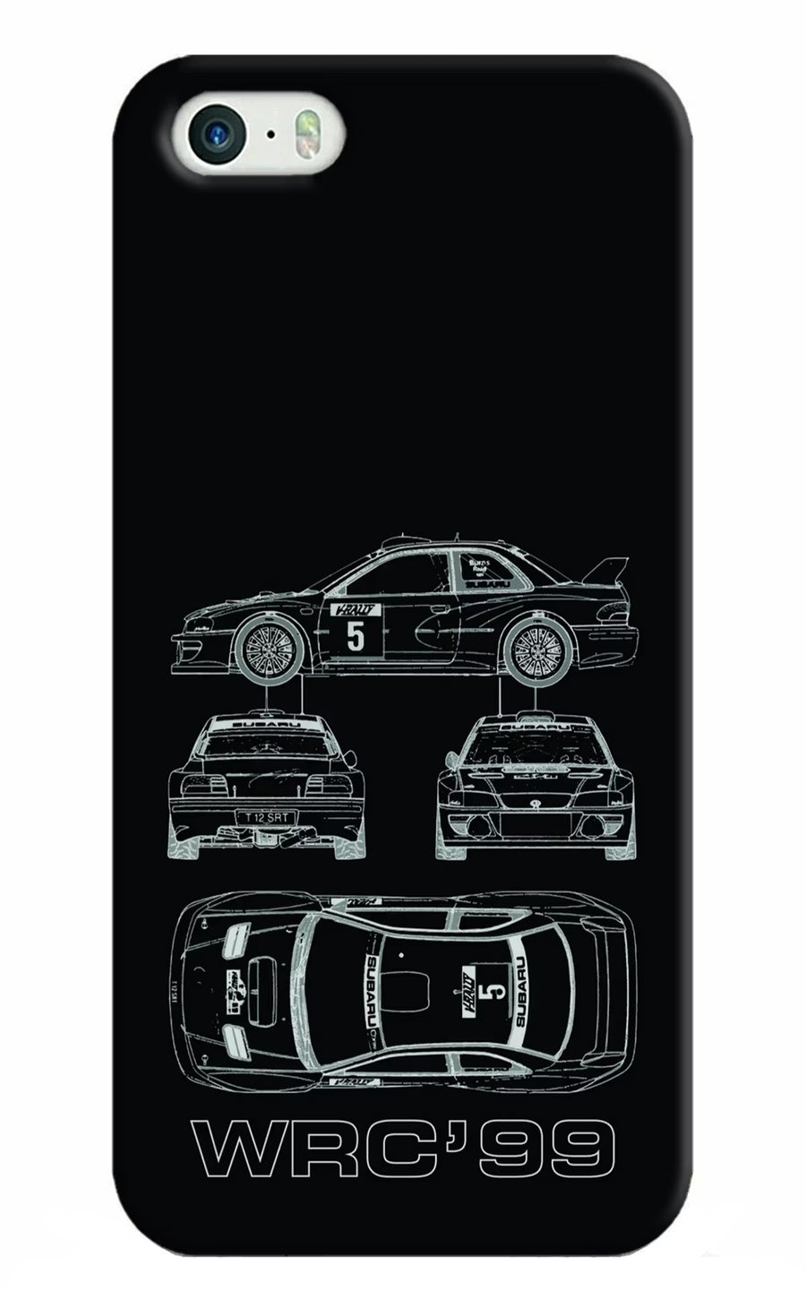 WRC'99 iPhone 5/5s Back Cover, Hard case