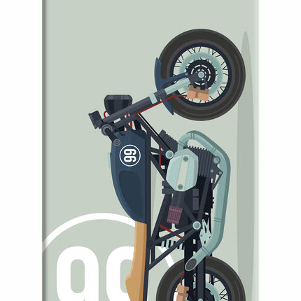 Classic Cafe Racer 99 iPhone 5/5s Hard Case Back Cover by Casekaro