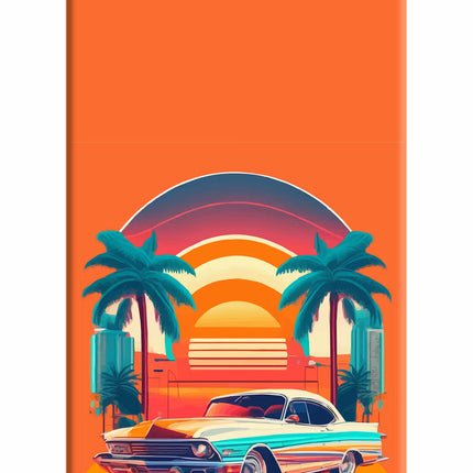 Palm Drive 80s iPhone 5/5s Hard Case Back Cover by Casekaro