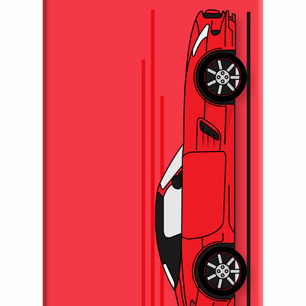 Red Velocity iPhone 5/5s Hard Case Back Cover by Casekaro