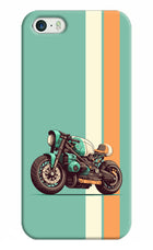 Striped Moto Drift iPhone 5/5s Hard Case Back Cover by Casekaro