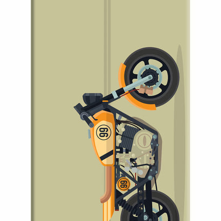 Vertical Speedster iPhone 5/5s Hard Case Back Cover by Casekaro