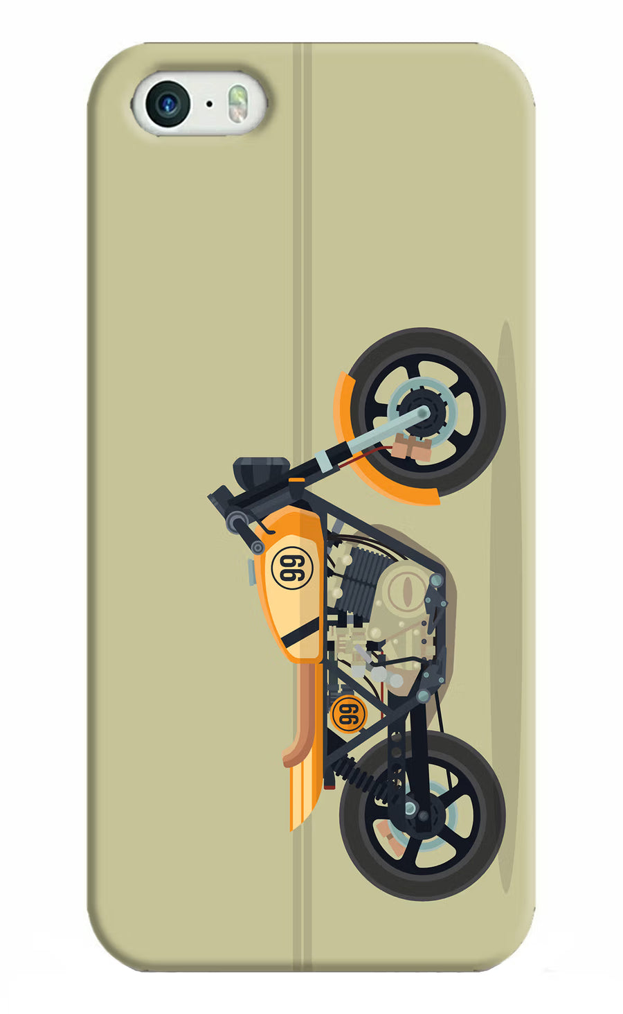 Vertical Speedster iPhone 5/5s Back Cover, Hard case