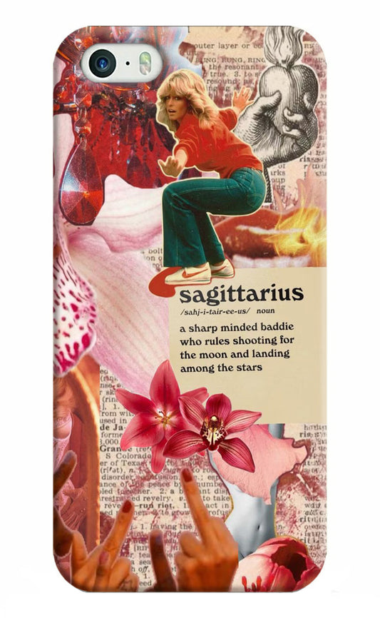 Sagittarius Zodiac iPhone 5/5s Hard Case Back Cover by Casekaro
