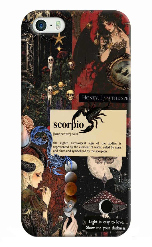 Scorpio Zodiac iPhone 5/5s Hard Case Back Cover by Casekaro