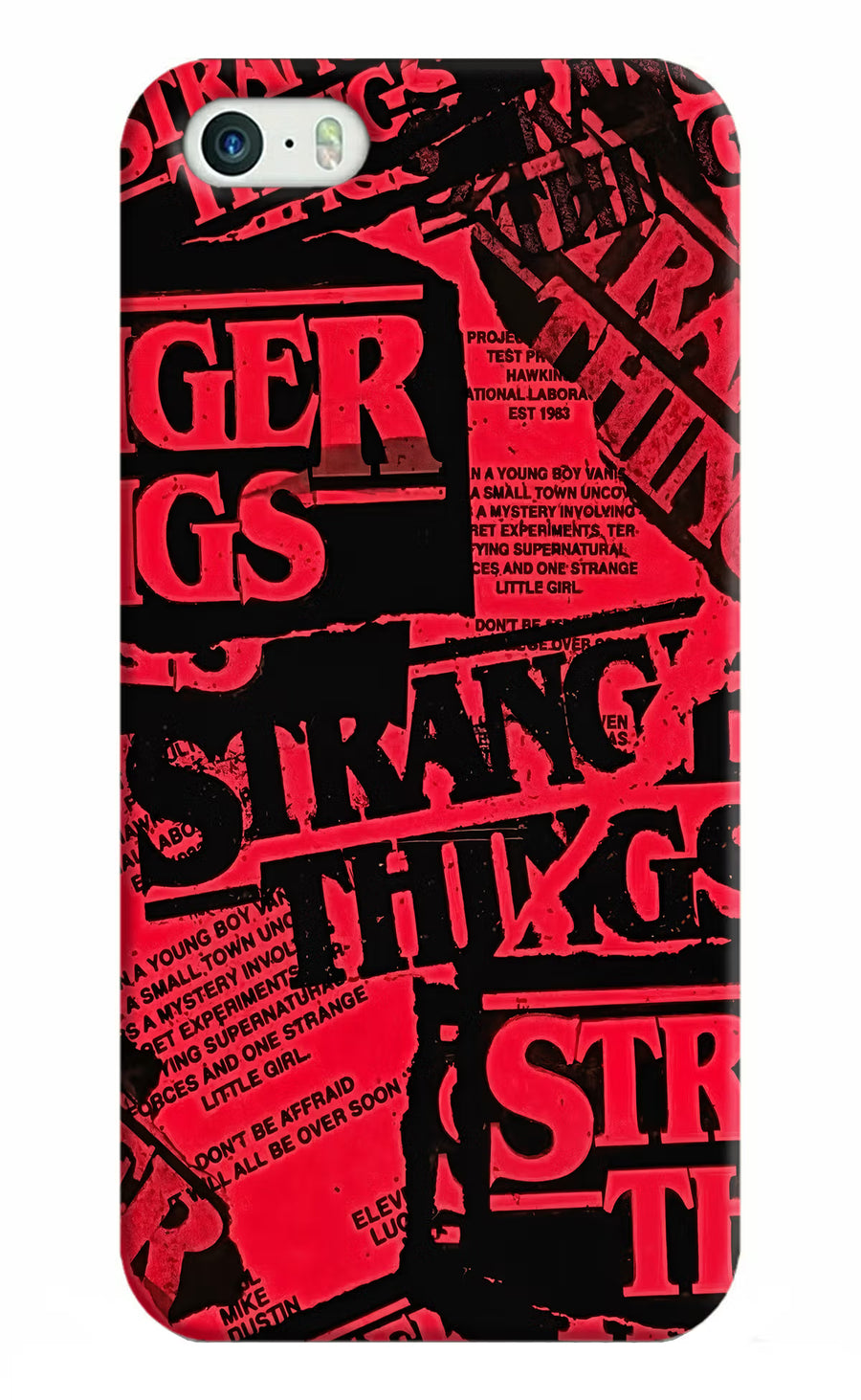 Ordinary Things iPhone 5/5s Back Cover, Hard case