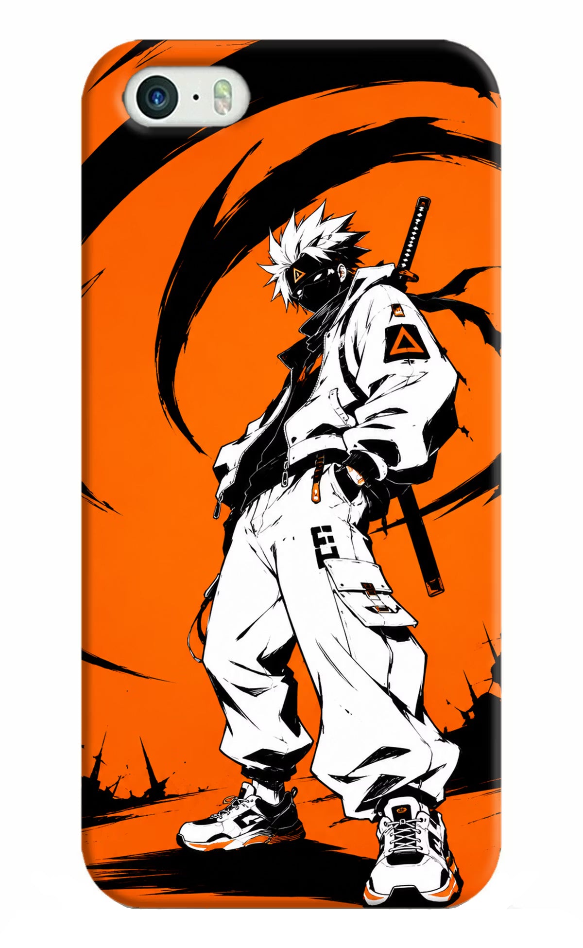 Street Samurai  iPhone 5/5s Hard Case Back Cover by Casekaro