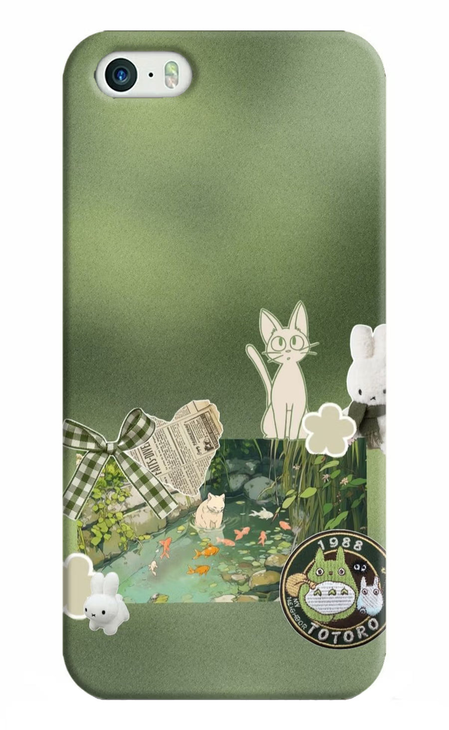 Aesthetic anime iPhone 5/5s Back Cover, Hard case