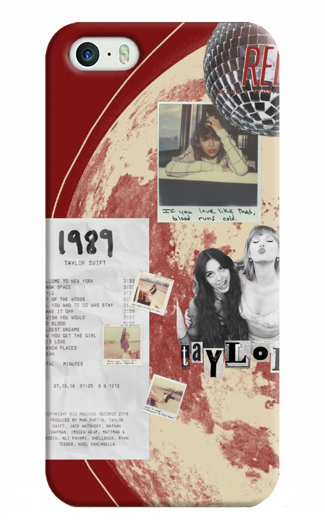 Taylor Swift iPhone 5/5s Hard Case Back Cover by Casekaro