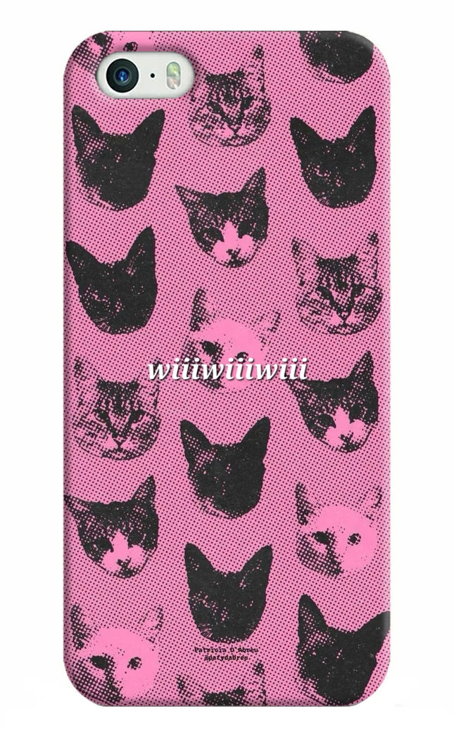 Pink Cats iPhone 5/5s Hard Case Back Cover by Casekaro