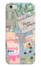 Studio Ghibli iPhone 5/5s Hard Case Back Cover by Casekaro