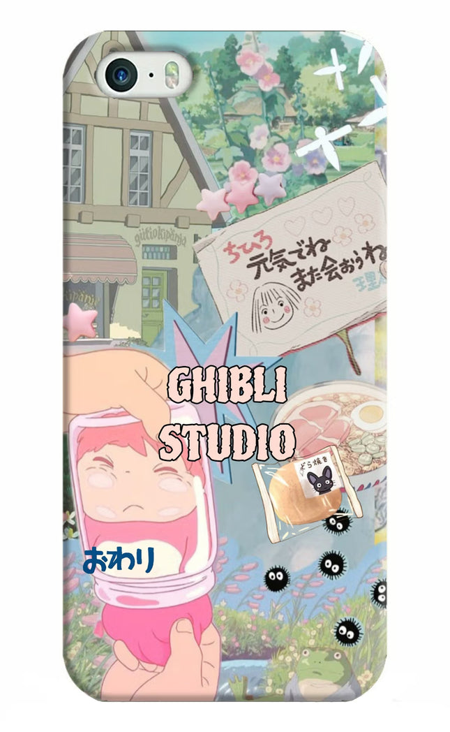 Studio Ghibli iPhone 5/5s Hard Case Back Cover by Casekaro