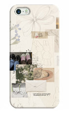 Soft Aesthetic iPhone 5/5s Hard Case Back Cover by Casekaro