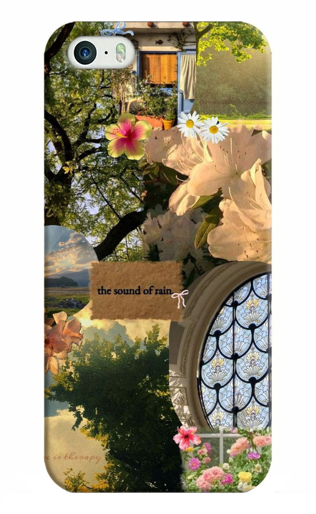Rain iPhone 5/5s Hard Case Back Cover by Casekaro