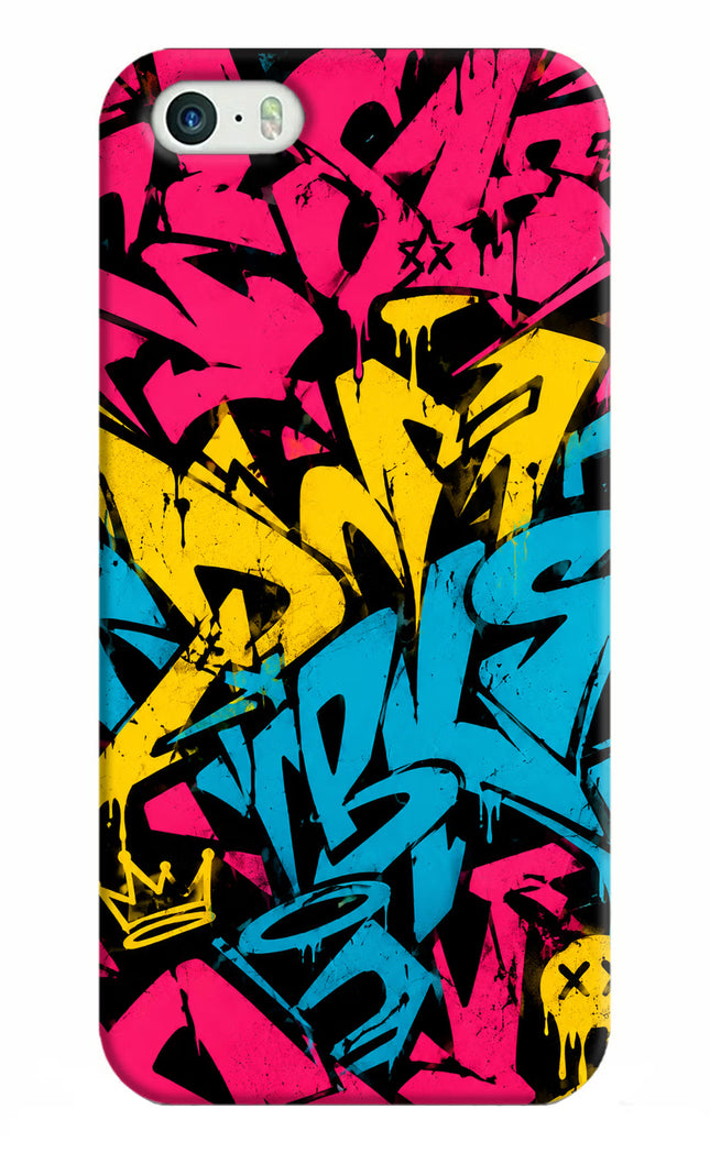 Graffiti Vibe iPhone 5/5s Hard Case Back Cover by Casekaro